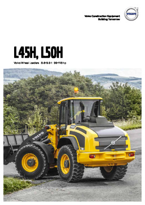 Volvo Compact Wheel Loaders L50H Brochure