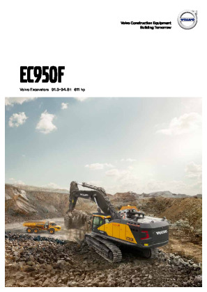 Volvo Excavator EC950F  Brochure