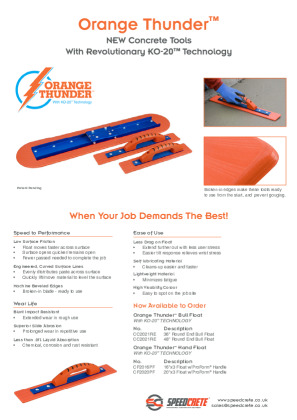  New Concrete Tool Brochure