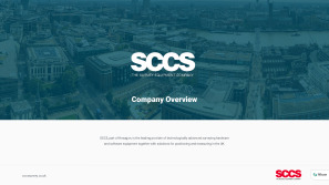 SCCS Survey Equipment Overview Brochure