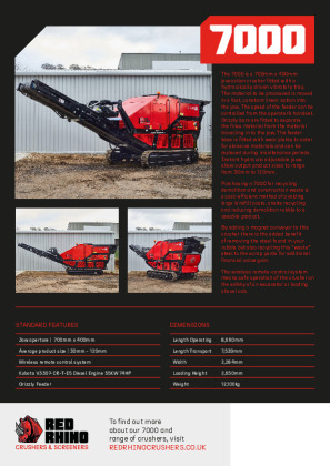 Red Rhino 7000 Plus Brochure