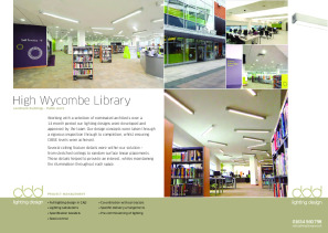 High Wycombe Library Brochure
