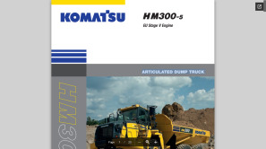 Articulated Dump Truck HM300-5 Brochure