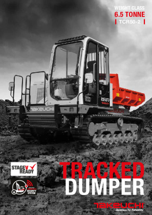 TCR50-2 All Terrain Tracked Dumper  Brochure