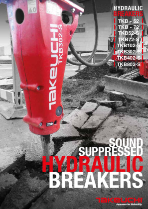 Takeuchi Hydraulic Breakers Brochure