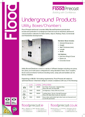 Underground Products Brochure