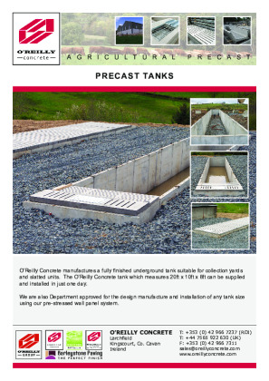 Precast Tanks Brochure