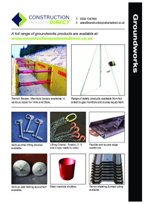 Groundworks Products Brochure