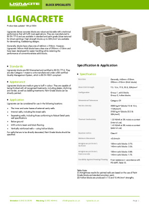 Dense Blocks Brochure