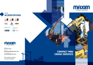 Compact Mini Cranes Brochure