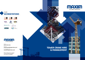 Tower Crane Hire Brochure