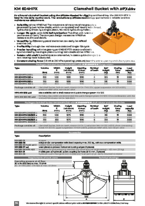 Clamshell Bucket Brochure