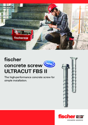 Ultracut Concrete Screw Brochure