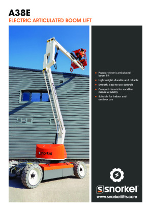 Electric Articulated Boom Lift Brochure