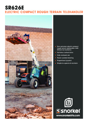 Electric Rough Terrain Telehandler Brochure