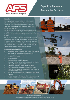 Engineering & Surveying Services Brochure