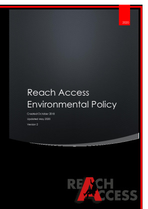 Reach Access Environmental Policy Brochure