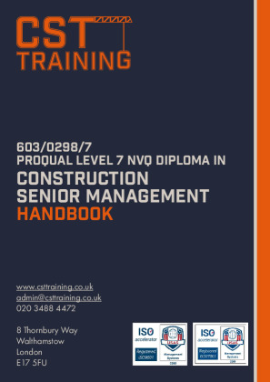 Level 7 NVQ Brochure