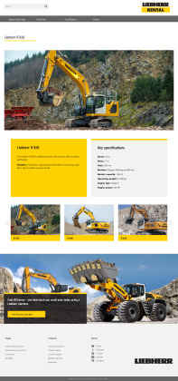 Liebherr R 926 Brochure