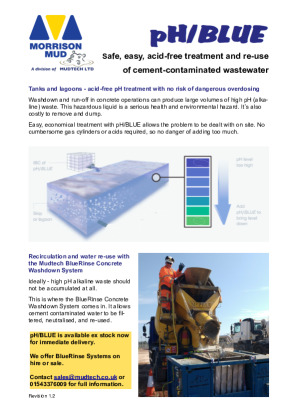 pH/BLUE Brochure