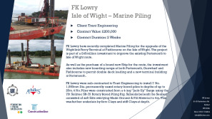 Isle of Wight Marine Piling Brochure