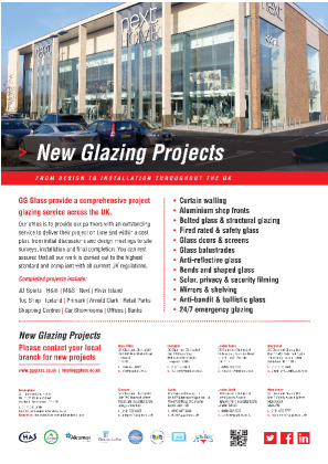 New glazing projects Brochure