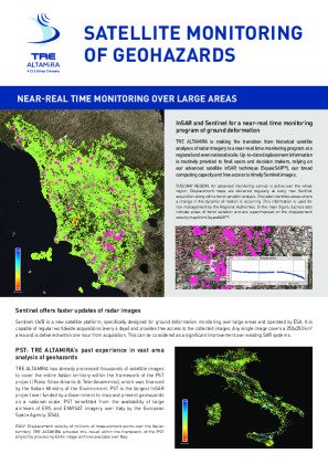 InSAR for Geohazards Brochure