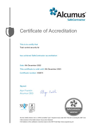 SafeContractor Certificate Brochure