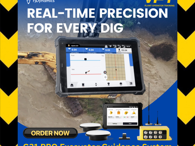 Vally Plant Training is the official FJ Dynamics excavator GPS dealership in the UK