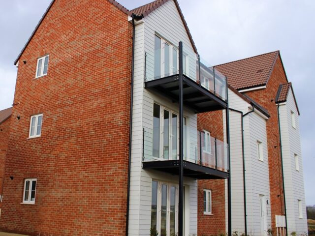 Swann complete glazed balcony project in Colchester