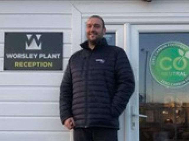 Worsley Plant welcomes new after sales manager 