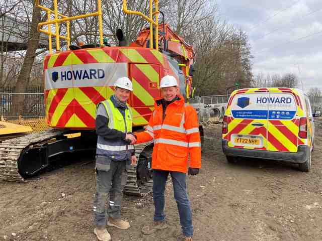 Howard Civil Engineering Expands Fleet with Hitachi Construction Machinery UK Investment