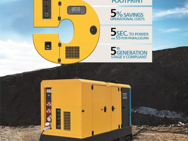 Atlas Copco’s new fuel-efficient mobile generators are Stage V compliant
