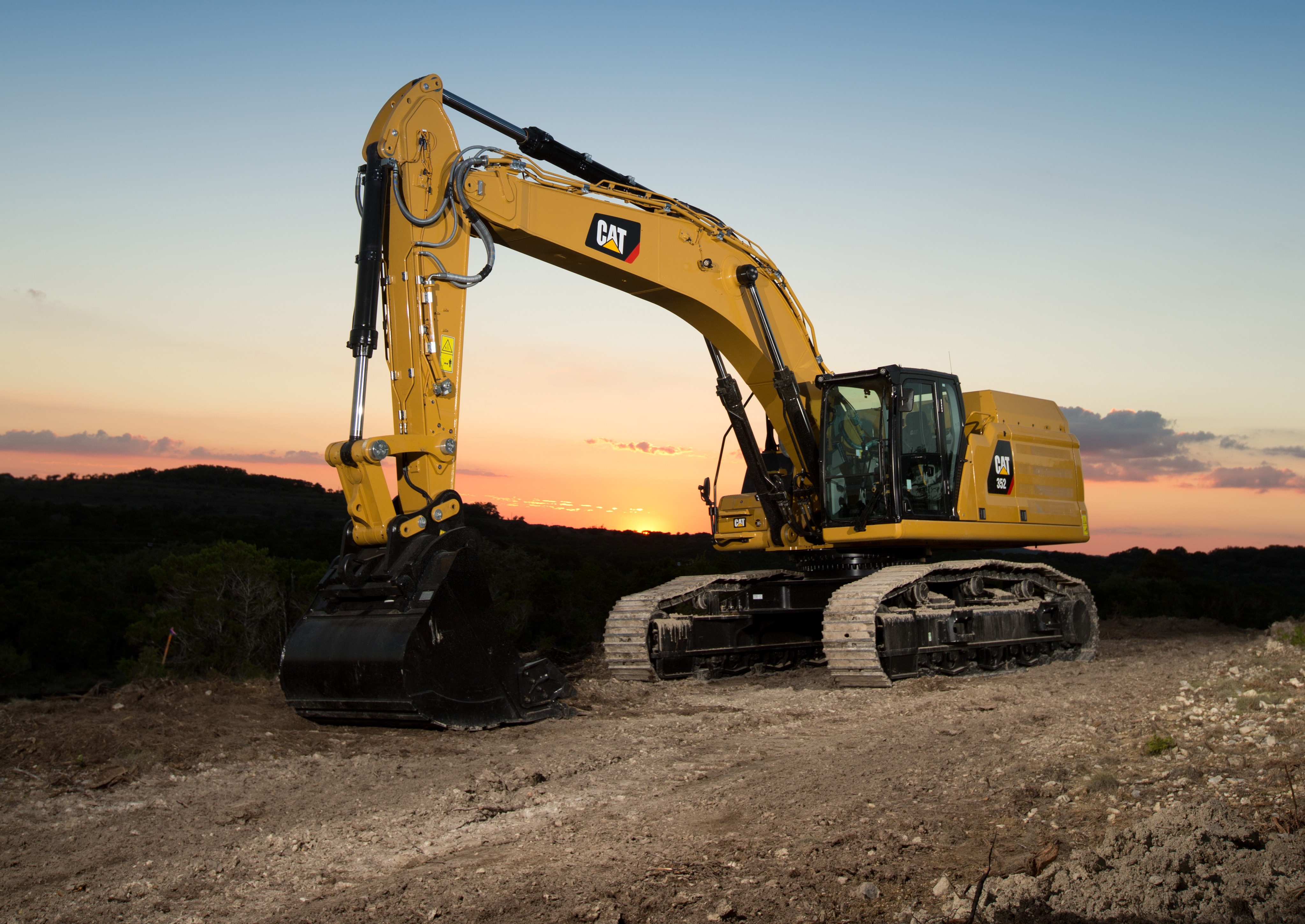 Cat adds more tech to Next Gen large excavators