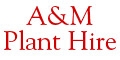 A and M Plant Hire Logo