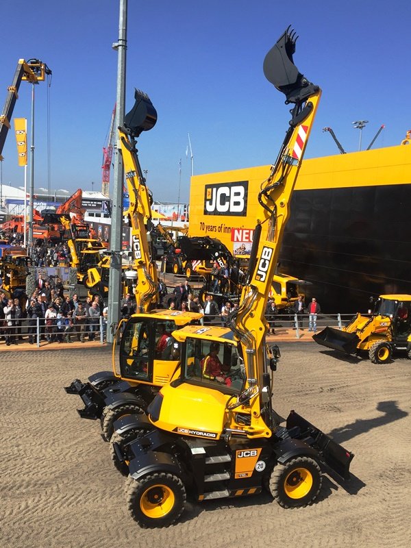 JCB swerves biggest event of the year