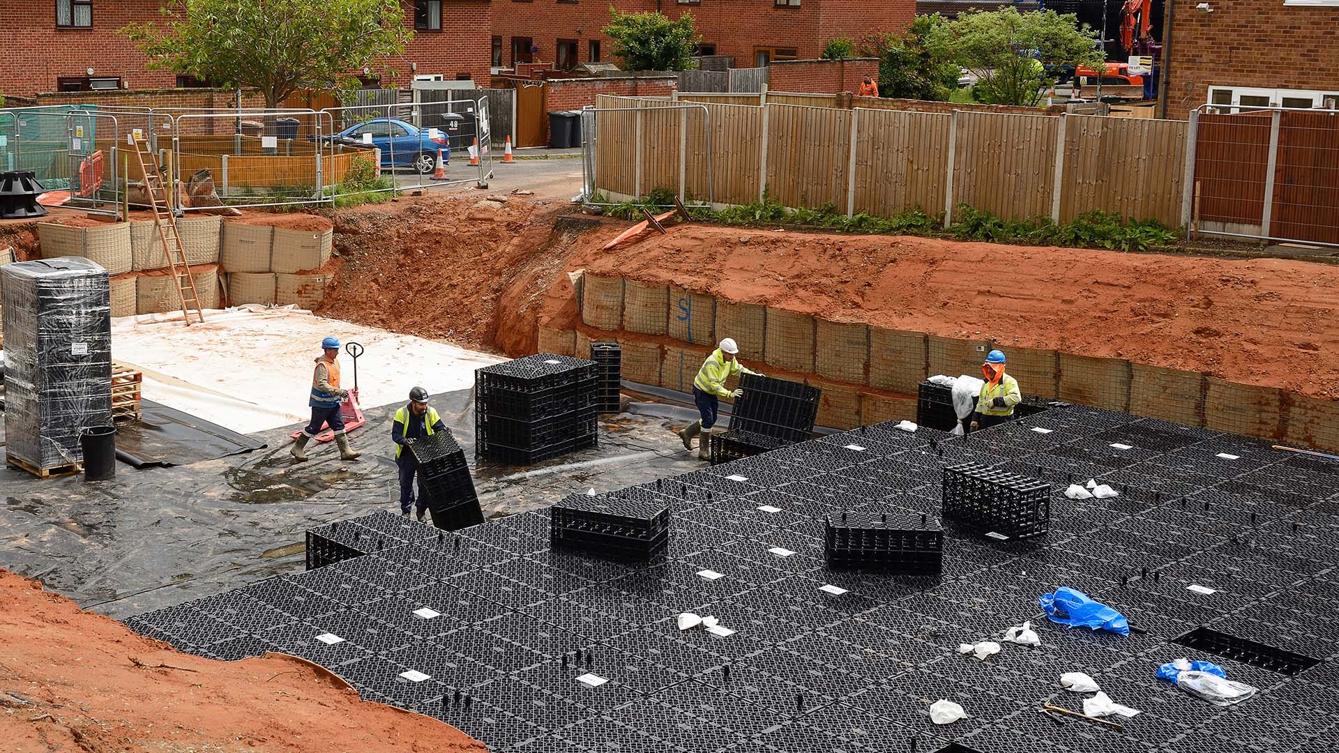 Polypie Installation Polypipe minimises redundancies after signs of revival