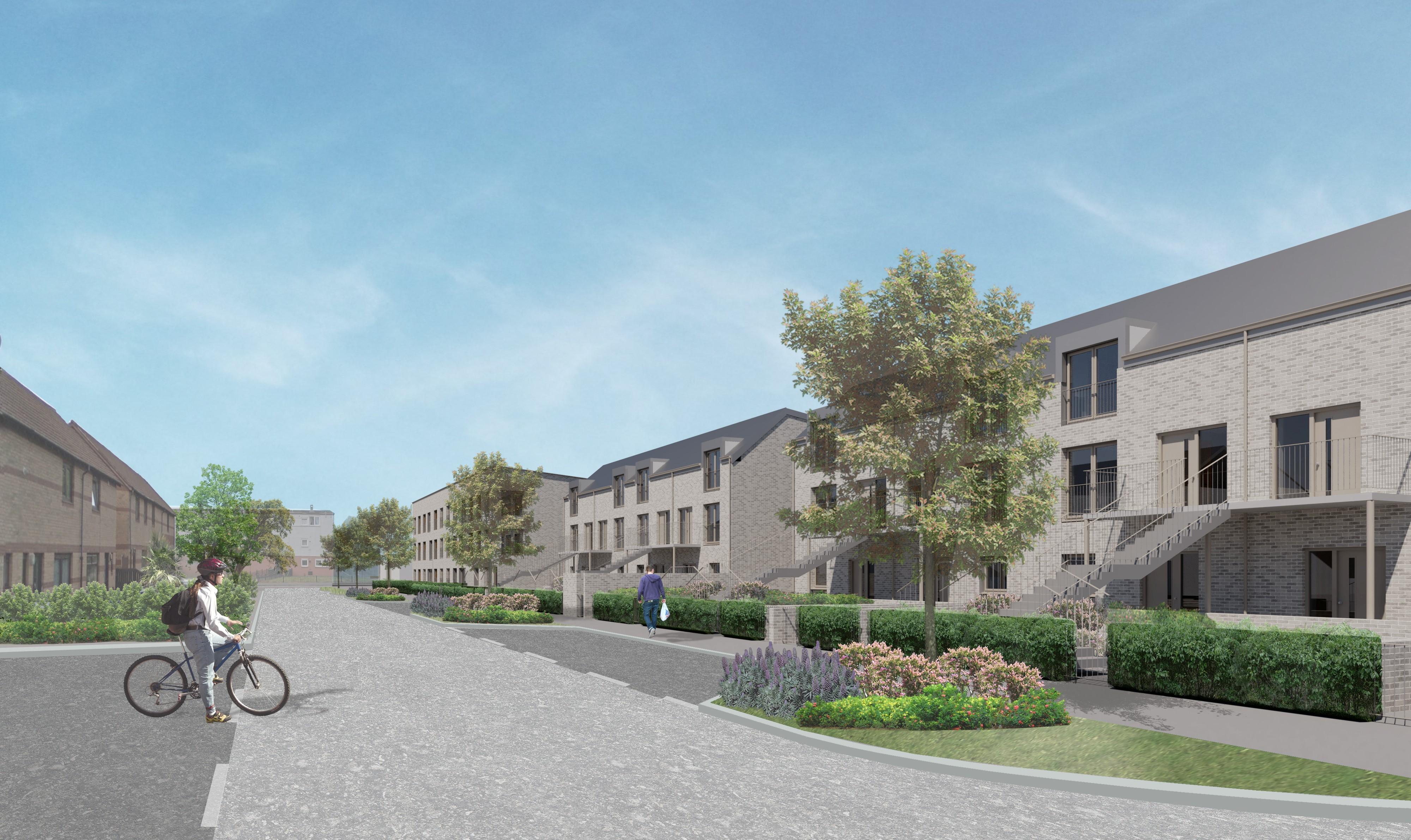 Ccg Building CCG begins work on energy-efficient Edinburgh housing