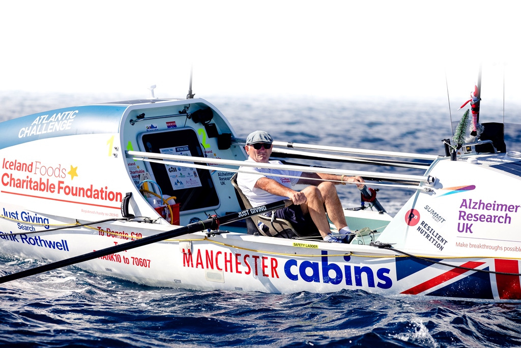 Frank nears completion of solo Atlantic challenge California Builder