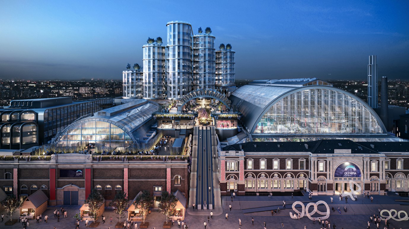 Demolition begins for £1.3bn Olympia redevelopment