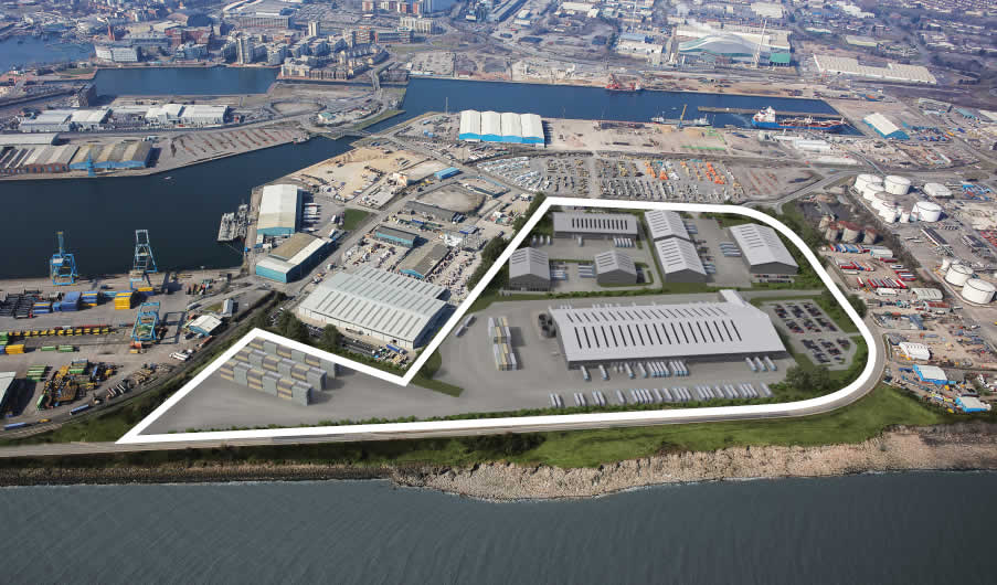 Port of Cardiff mengiklankan kontrak gudang £25 juta