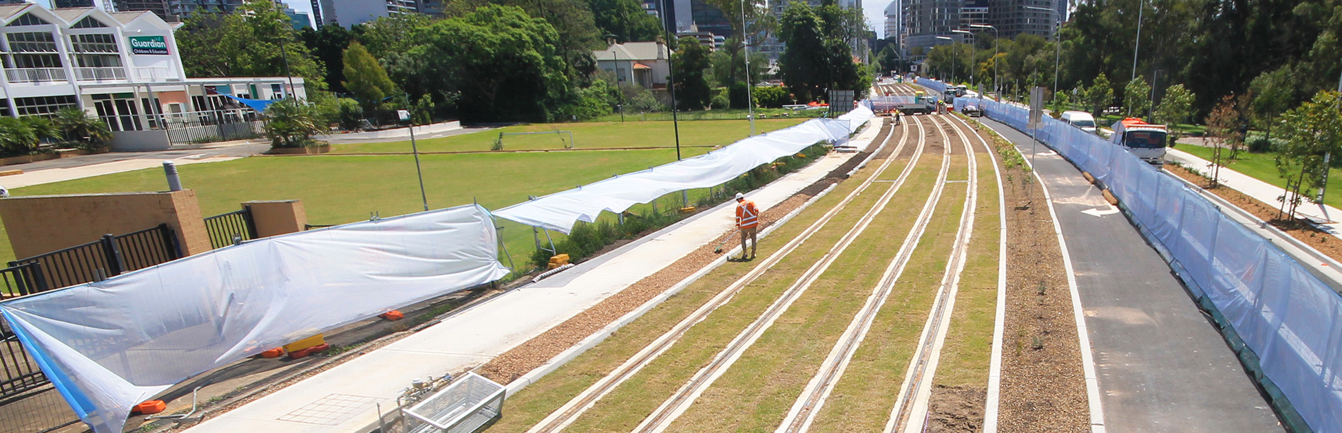 ‘Green’ track laid for Australian light railway thumbnail