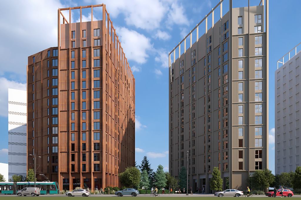 Plans submitted for £100m Leith towers thumbnail