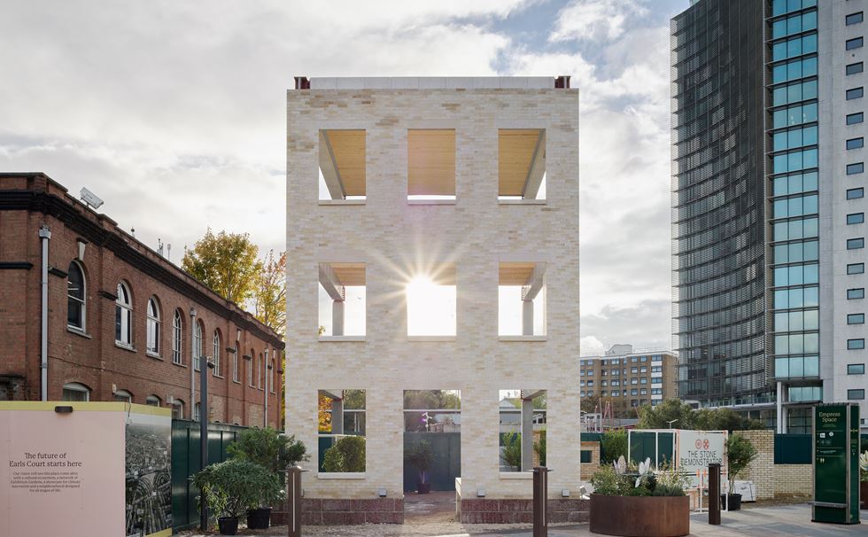 Pietra aumentata in mostra a Londra: una rivoluzione nel settore dell'edilizia