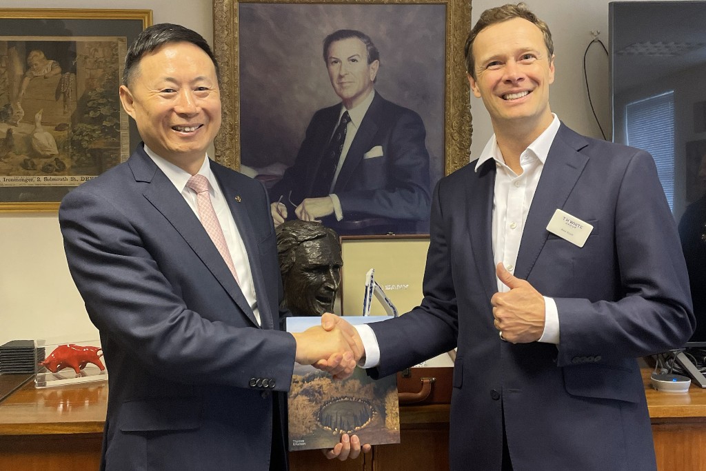 TH White replaces lift truck dealer in Sany network