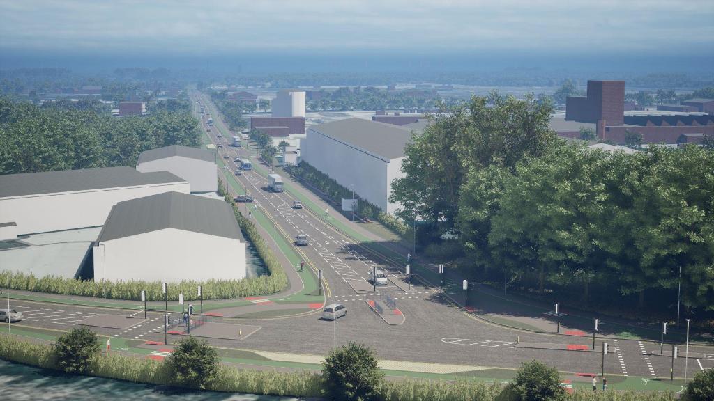 Carrington relief road plans submitted