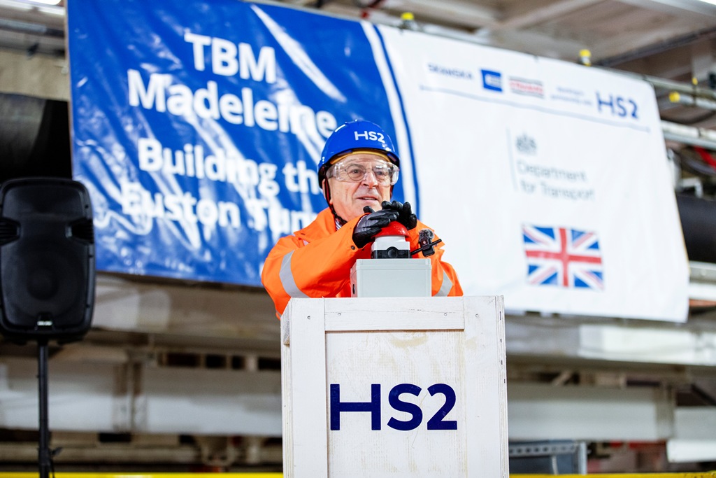 SCS begins Euston tunnel drive