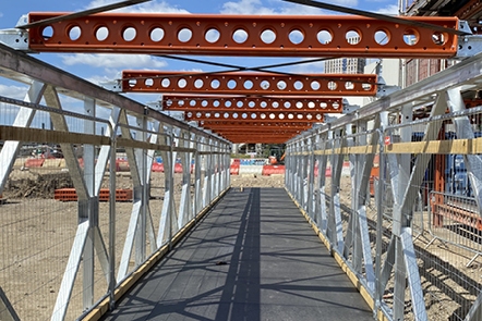 Modular footbridge promises improved temporary access