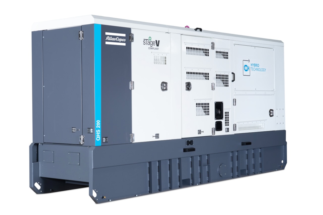 Atlas Copco launches hybrid generators