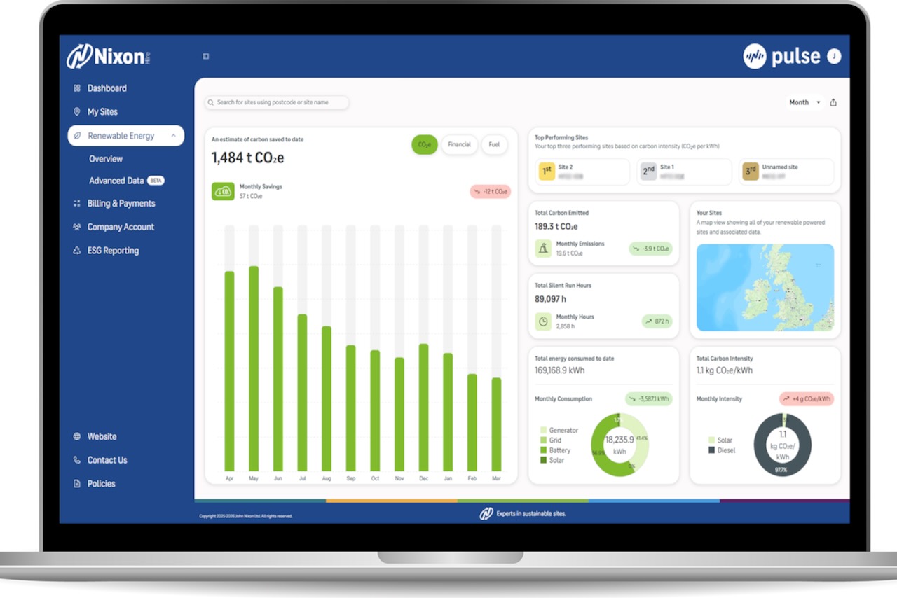 Nixon Hire launches energy use tool